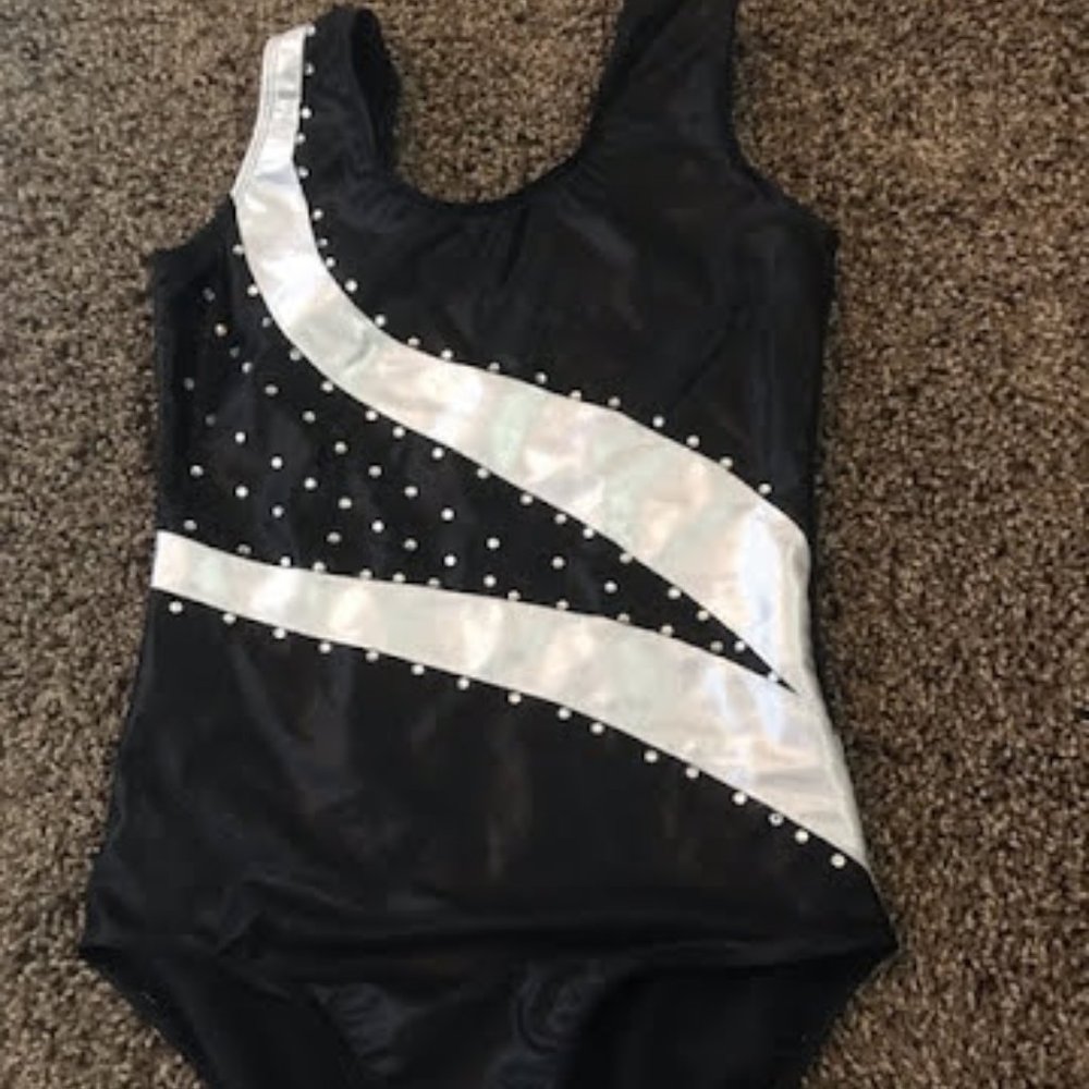 black leotard
